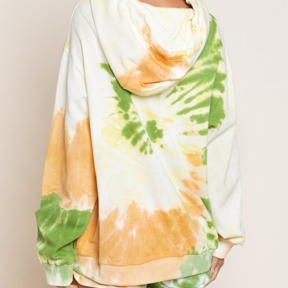 Oversized Tie Dye Hoodie - Picture 2 of 6